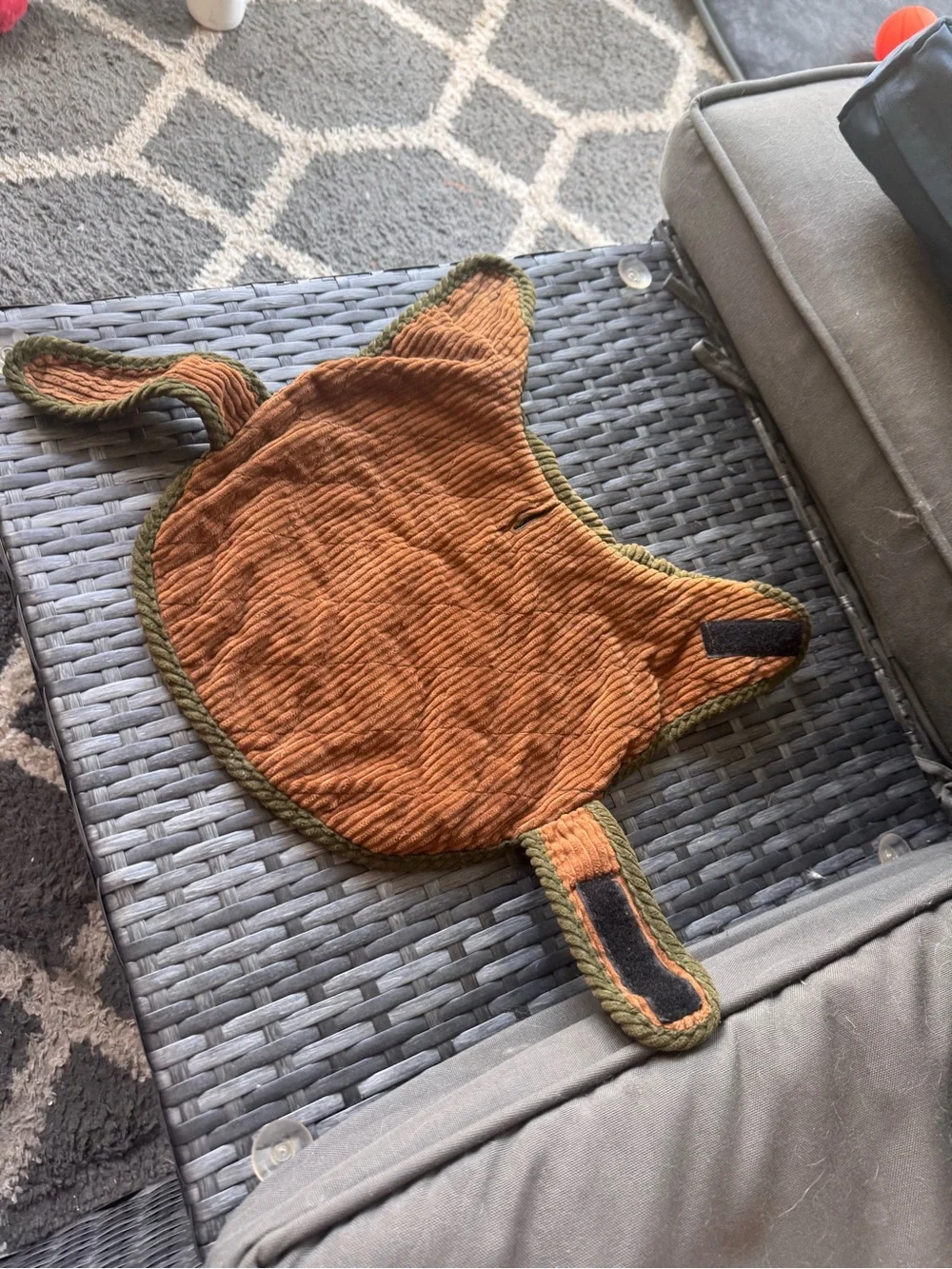 WOOLRICH Patchwork Corduroy Small Dog Outfit